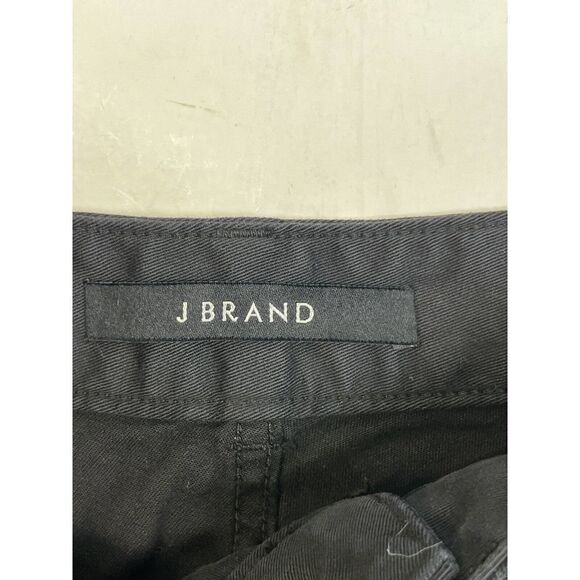 J Brand Womens Black High Rise Utility Cargo Pants Size 26 Margho Zip Ankle $248 - Picture 11 of 14